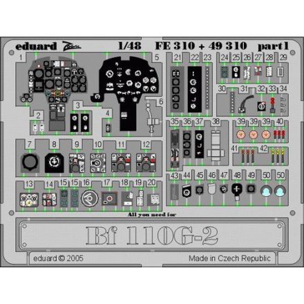 Eduard Bf 110G-2 (Revell)