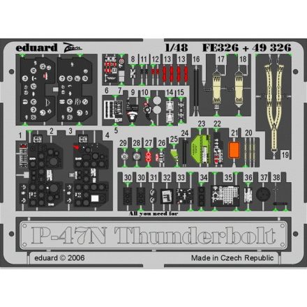 Eduard P-47N (Academy)