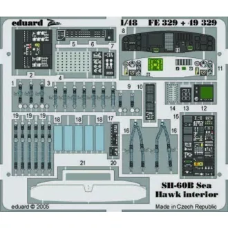 Eduard SH-60B Sea Hawk interior fotómaratás