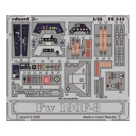 Eduard Fw 190F-8 (Tamiya)