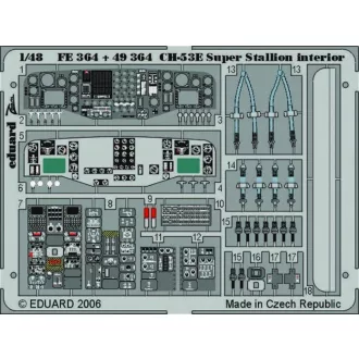   Eduard CH-53E Super Stallion interior für Academy/MRC-Bausatz fotómaratás