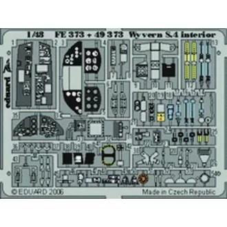   Eduard Wyvern S.4 interior Für Trumpeter-Bausatz fotómaratás