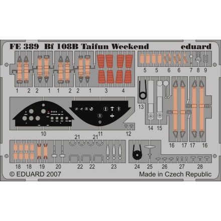Eduard Bf 108B Taifun Weekend (Eduard)