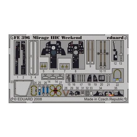 Eduard Mirage IIIC Weekend (Eduard)