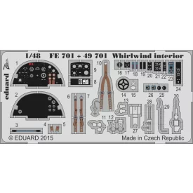 Eduard Whirlwind interior (Trumpeter)