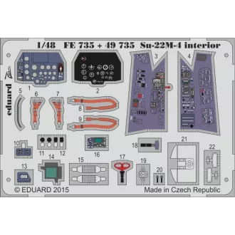 Eduard Su-22M-4 interior for Smer fotómaratás