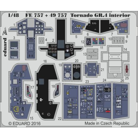 Eduard Tornado GR.4 interior (Revell)