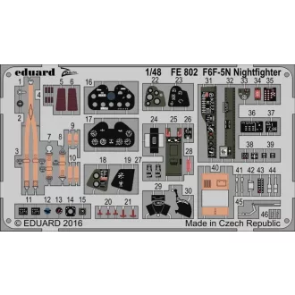 Eduard F6F-5N Nightfighter for Eduard fotómaratás