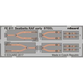 Eduard Seatbelts RAF early STEEL