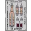 Eduard P-51D seatbelts STEEL for Airfix fotómaratás