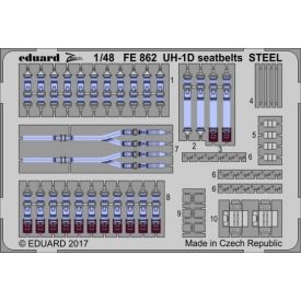 Eduard UH-1D seatbelts STEEL (Kitty Hawk)