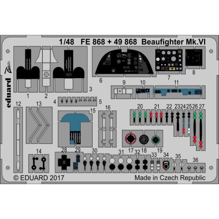 Eduard Beaufighter Mk. VI (Tamiya)