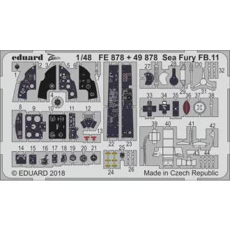 Eduard Sea Fury FB.11 for Airfix fotómaratás