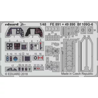 Eduard Bf 109G-6 for Tamiya fotómaratás