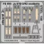 Eduard Ju 87B-2/R2 seatbelts STEEL for Airfix fotómaratás