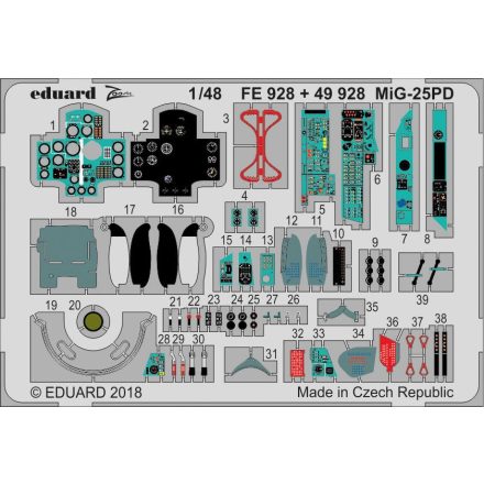 Eduard MiG-25PD (ICM)