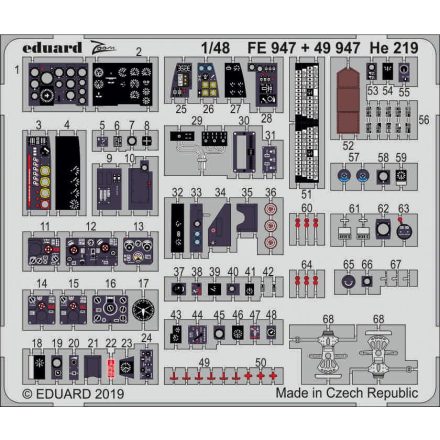 Eduard He 219 (Tamiya)