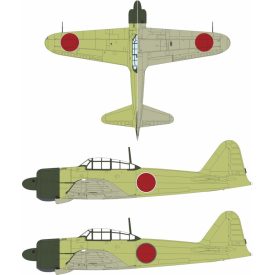 Eduard A6M5 Zero national marking (Tamiya) maszkoló