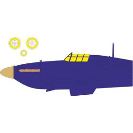 Eduard Sea Hurricane Mk. IIc (Revell) maszkoló