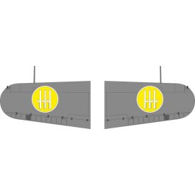   Eduard MC.200 Saetta wings national insignia (Italeri) maszkoló