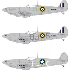 Eduard Spitfire Mk. Vb early code letters (Kotare) maszkoló