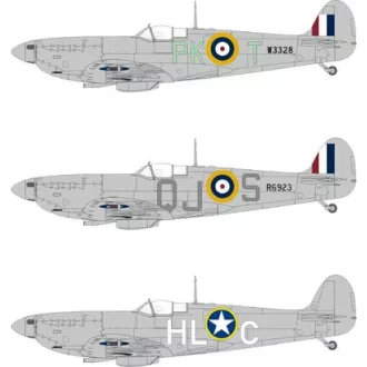 Eduard Spitfire Mk. Vb early code letters (Kotare) maszkoló