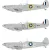 Eduard Spitfire Mk. Vb early code letters (Kotare) maszkoló
