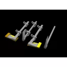 Eduard WWII German tool set műgyanta repülő kiegészítő