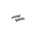 Eduard Hurricane Mk.IIc w/ fishtail exhausts for Arma Hobby műgyanta repülő kiegészítő