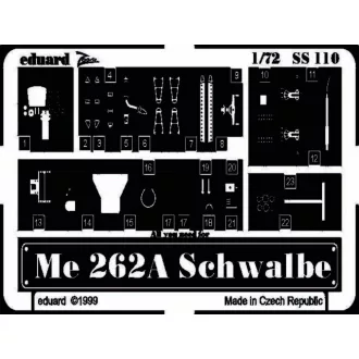 Eduard Me-262 A Schwalbe fotómaratás