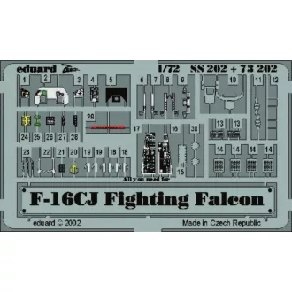 Eduard F-16CJ Fighting Falcon fotómaratás
