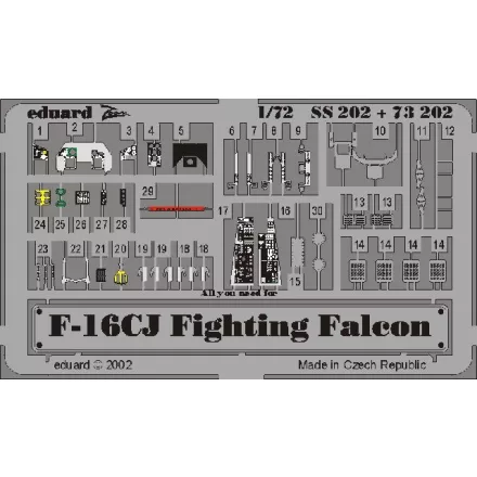 Eduard F-16C (Hasegawa)