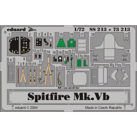 Eduard Spitfire Mk.Vb (Tamiya)