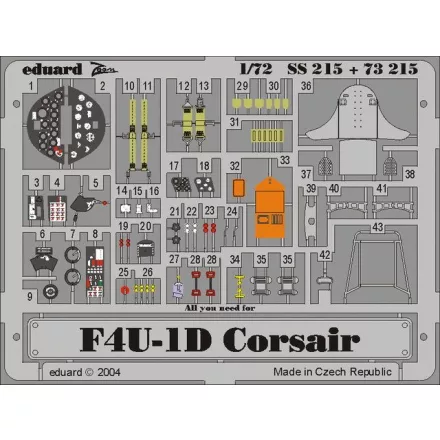 Eduard F4U-1D (Tamiya)