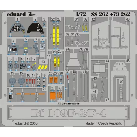 Eduard Bf 109F-2/ F-4 (Fine Molds)