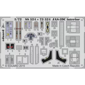 Eduard JAS-39C interior (Revell)