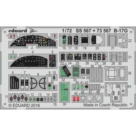 Eduard B-17G (Airfix)