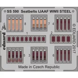 Eduard Seatbelts IJAAF WWII STEEL for Eduard fotómaratás