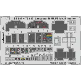 Eduard Lancaster B Mk. I/B Mk. III interior (Airfix)