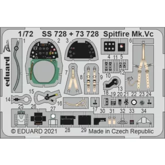 Eduard Spitfire Mk.Vc for Airfix fotómaratás