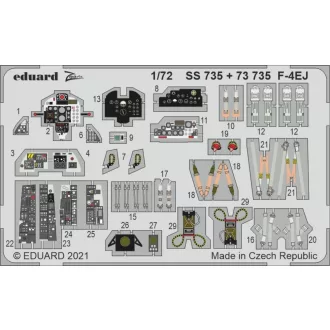 Eduard F-4EJ FINE MOLDS fotómaratás
