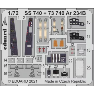 Eduard Ar 234B for DRAGON fotómaratás