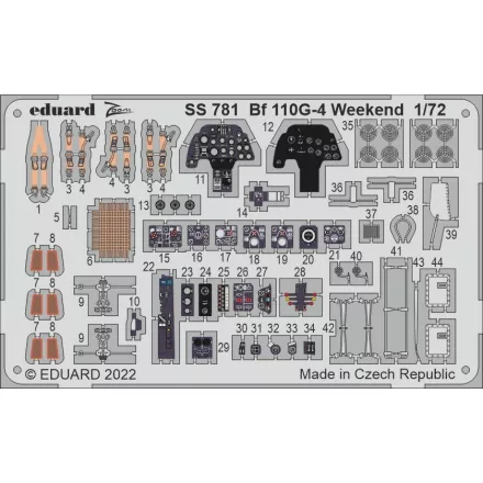 Eduard Bf 110G-4 Weekend (Eduard)