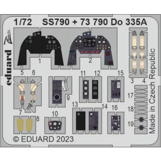 Eduard Do 335A for HOBBY 2000 / DRAGON fotómaratás