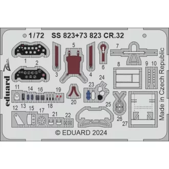 Eduard CR.32 ITALERI fotómaratás