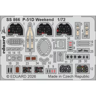 Eduard P-51D Weekend for Eduard fotómaratás