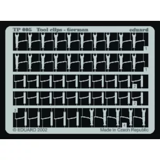 Eduard Tool clips-German fotómaratás