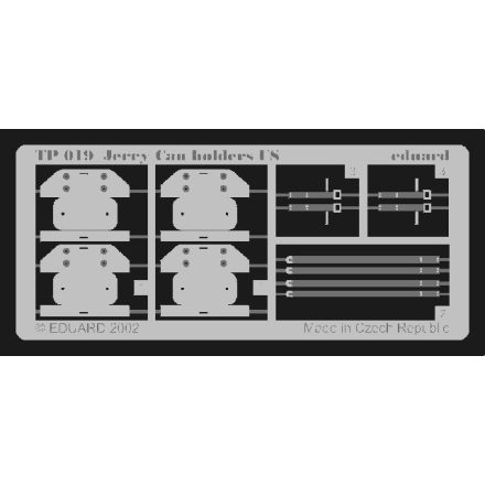 Eduard Jerry Can Holders US (Tamiya)