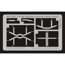 Eduard US Headlight Guards (Sherman)