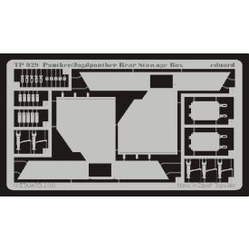 Eduard Panther/ Jagdpanther rear stowage box